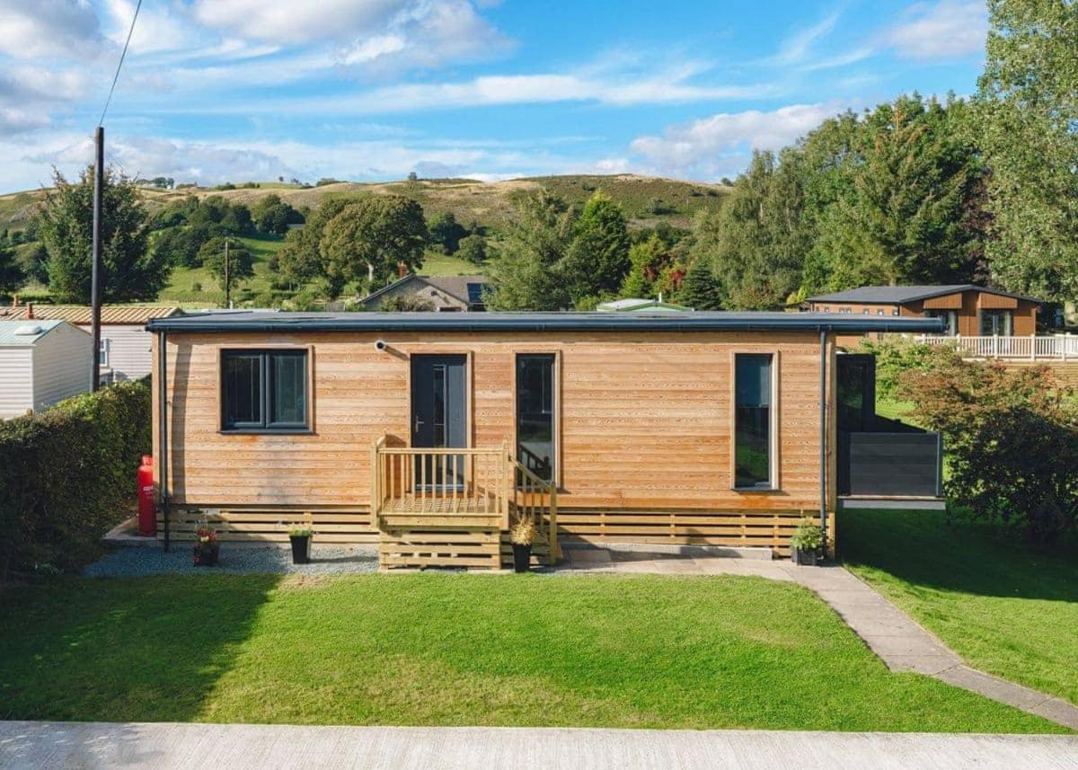Riverview Lodges And Glamping Welshpool Eksteriør bilde